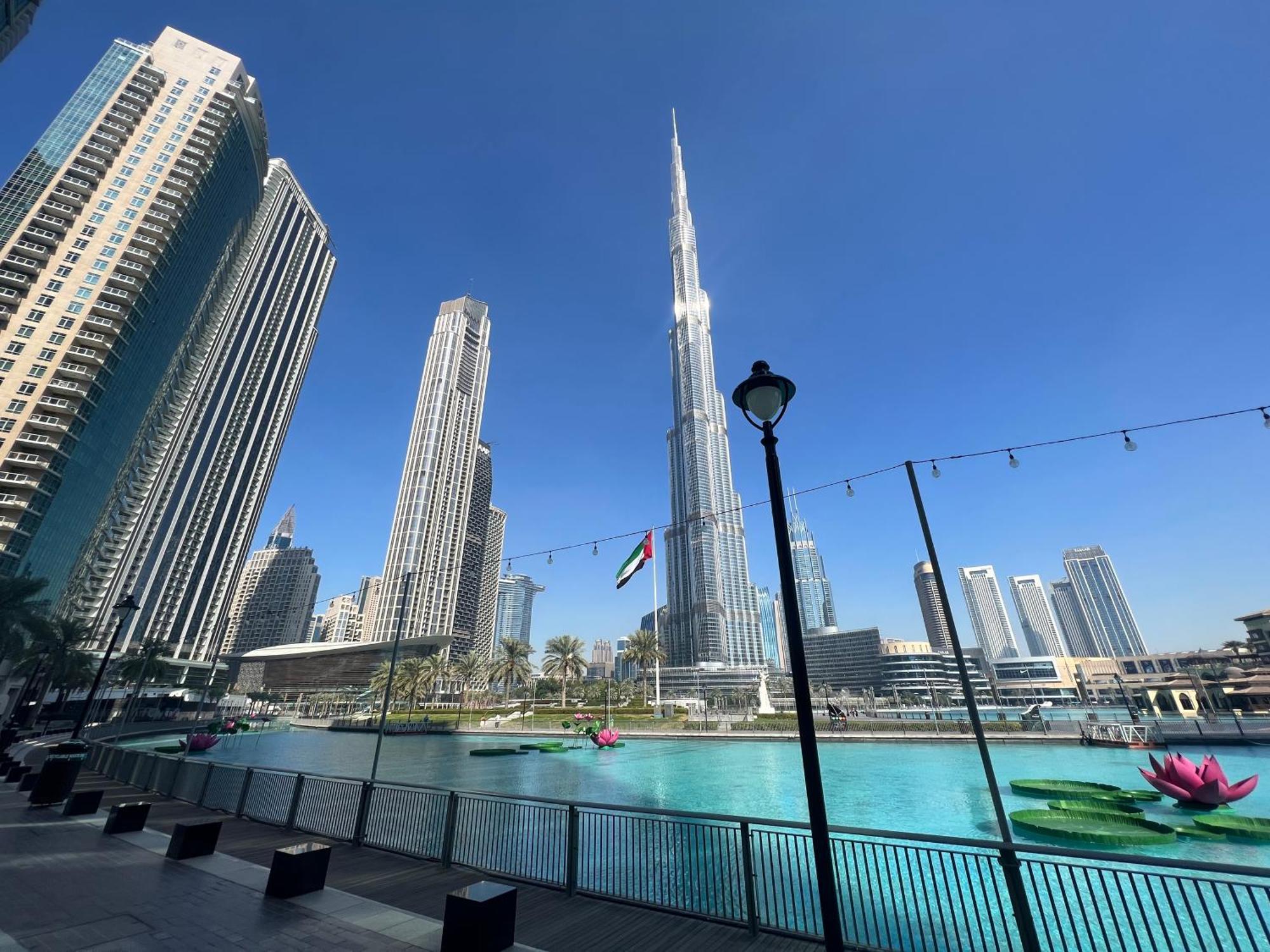 Prestige Living 2Br With Full Burj Khalifa And Fountain View By Auberge Dubai Dış mekan fotoğraf